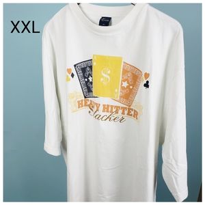 🔴‼️🟡 Sale‼️Exsto | Men's 2XL Graphic White T-Shirt